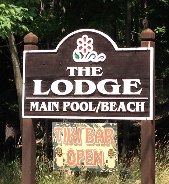 Pool-Beach Sign