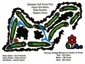 Golf Course Map